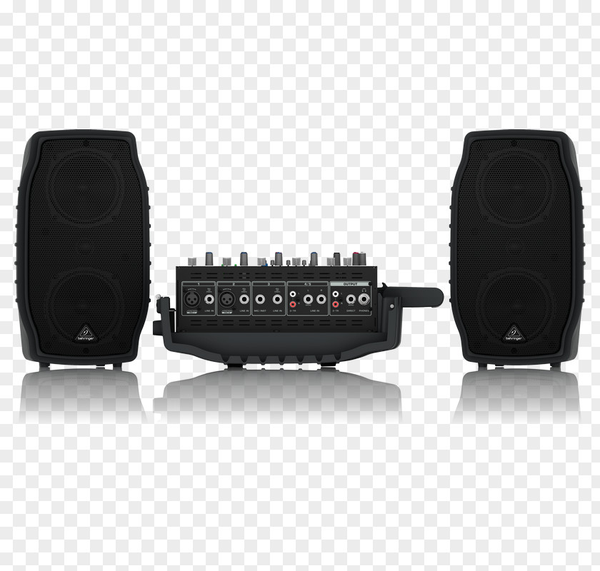 Theatre Sound System Mixer Microphone BEHRINGER Europort PPA2000BT Public Address Systems PNG