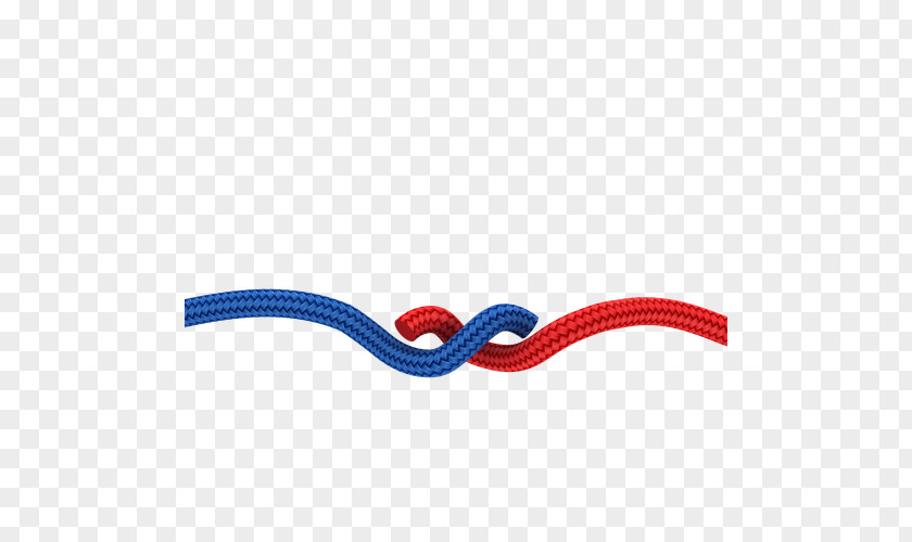 Tie The Knot Rope Electric Blue PNG