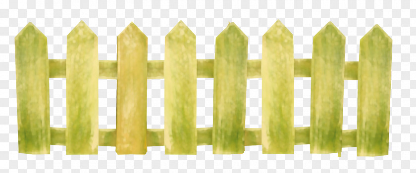 Yellow Picket Background Green PNG