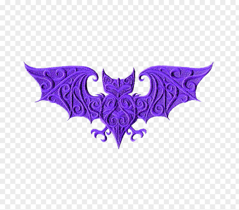 Blue-purple Bat Printing Purple Pattern PNG