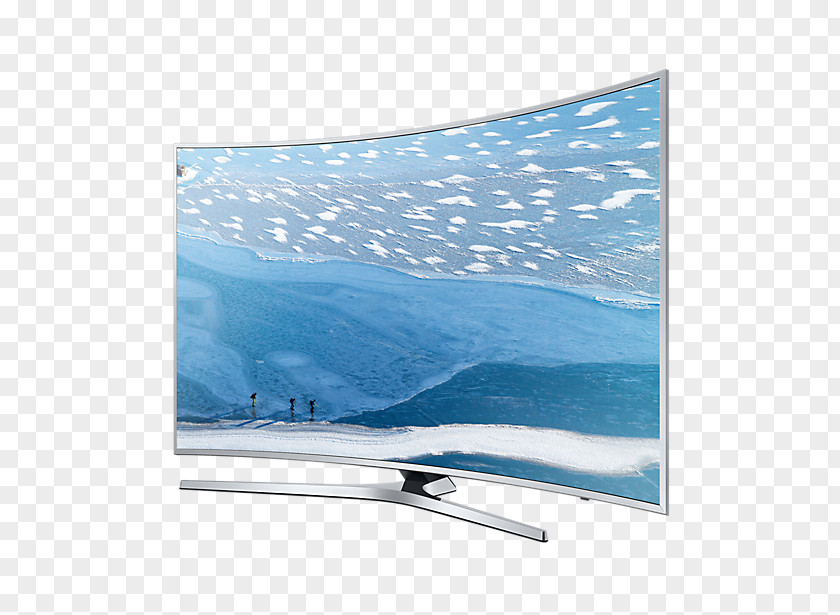 Curved LED TV 4K Resolution Ultra-high-definition Television Smart Samsung Group PNG