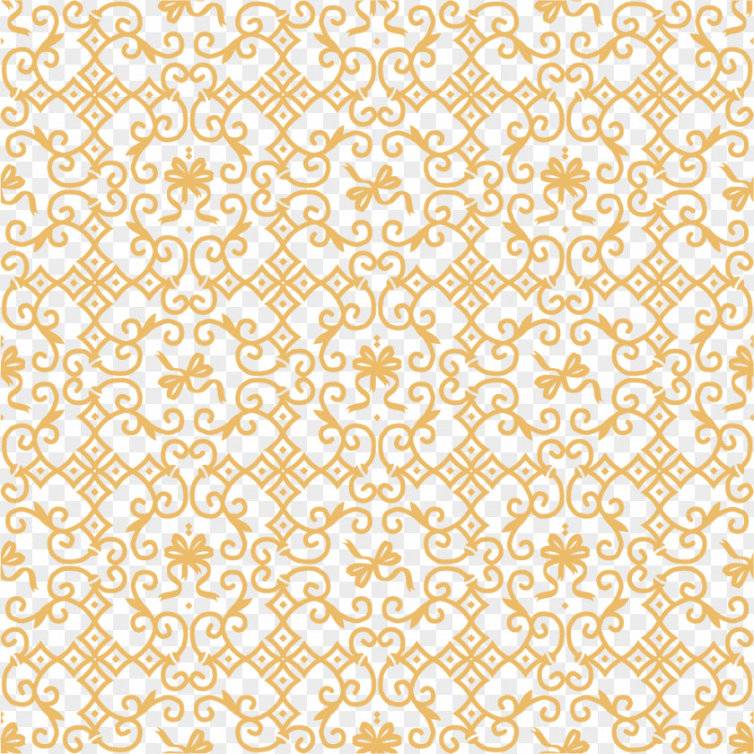 Gold Pattern Vector Background Material PNG