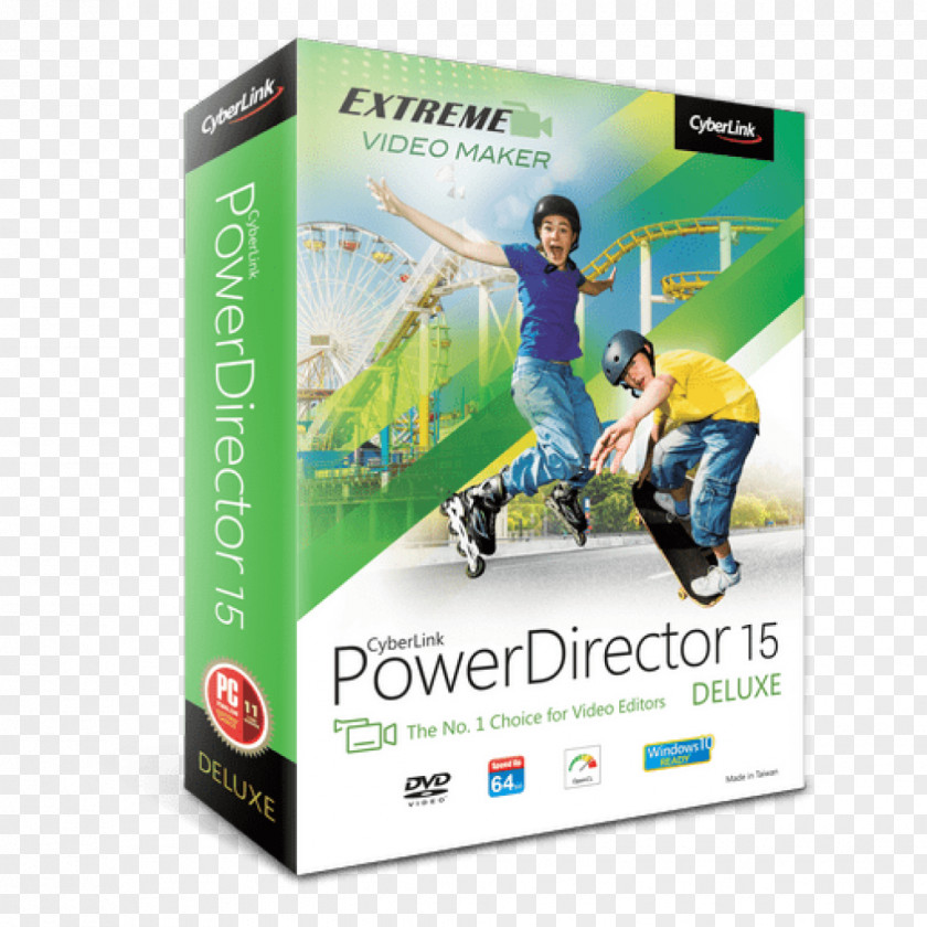 PowerDirector 15 Ultra Video Editing Software CyberLink PNG