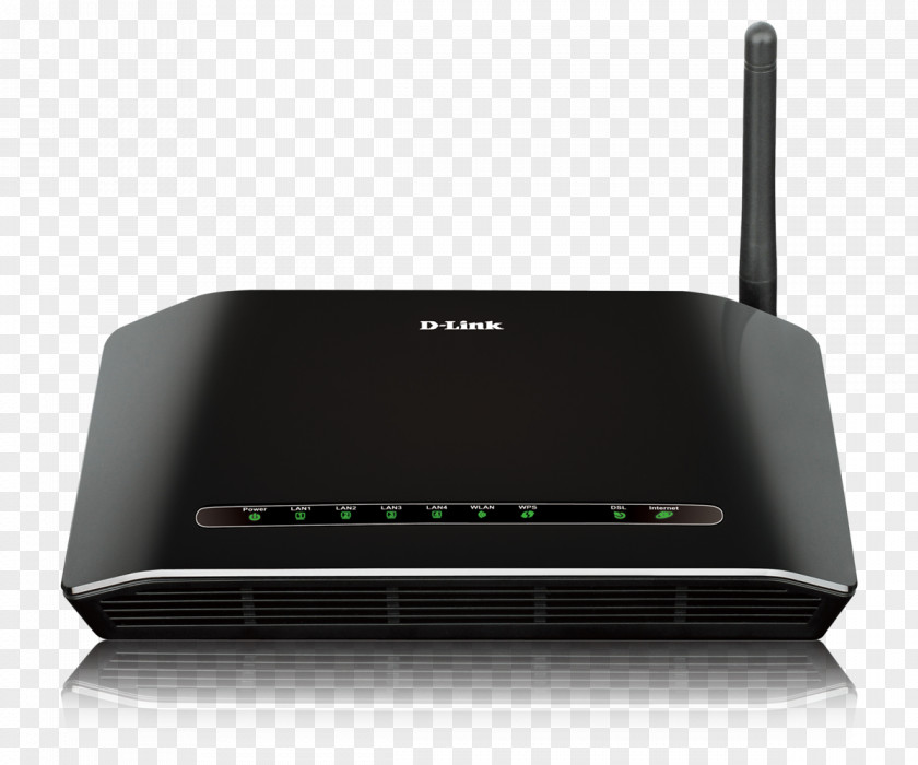 Router DSL Modem D-Link Digital Subscriber Line Wireless PNG