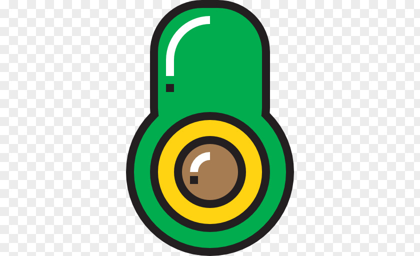 Avocado Yellow Green PNG