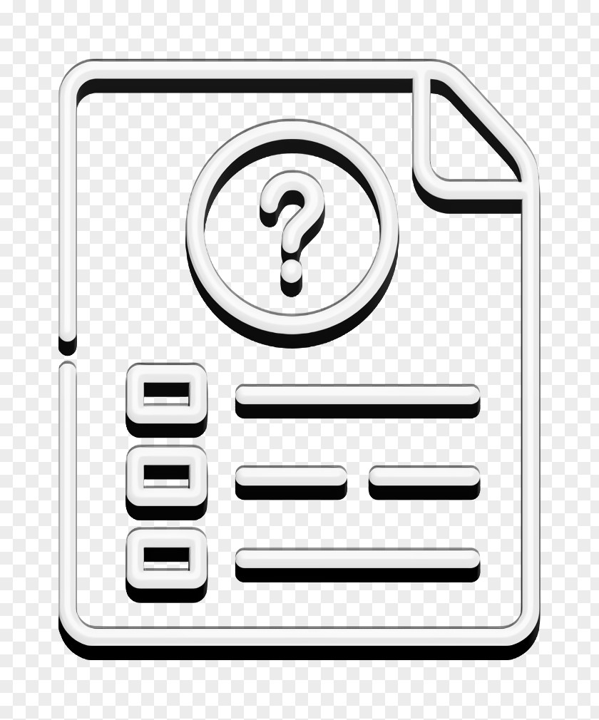 File Icon Question Online Learning PNG