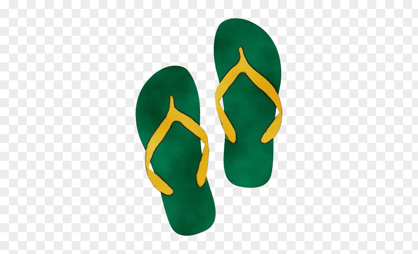 Shoe Yellow Brazil Flag PNG