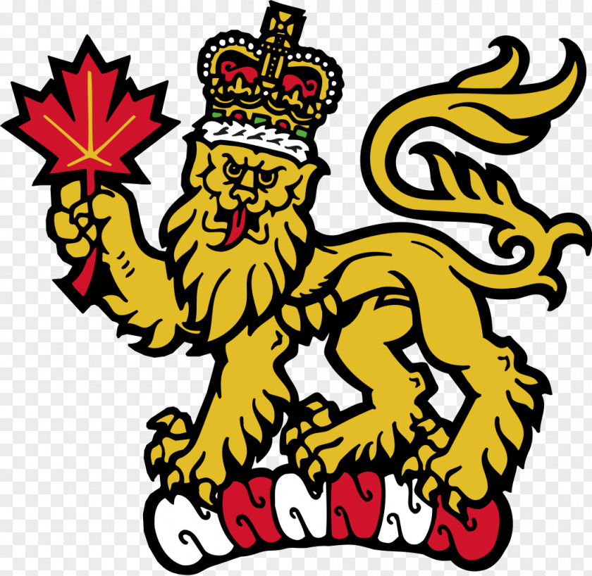 Lucky Symbols Arms Of Canada Coat Crest Motto PNG