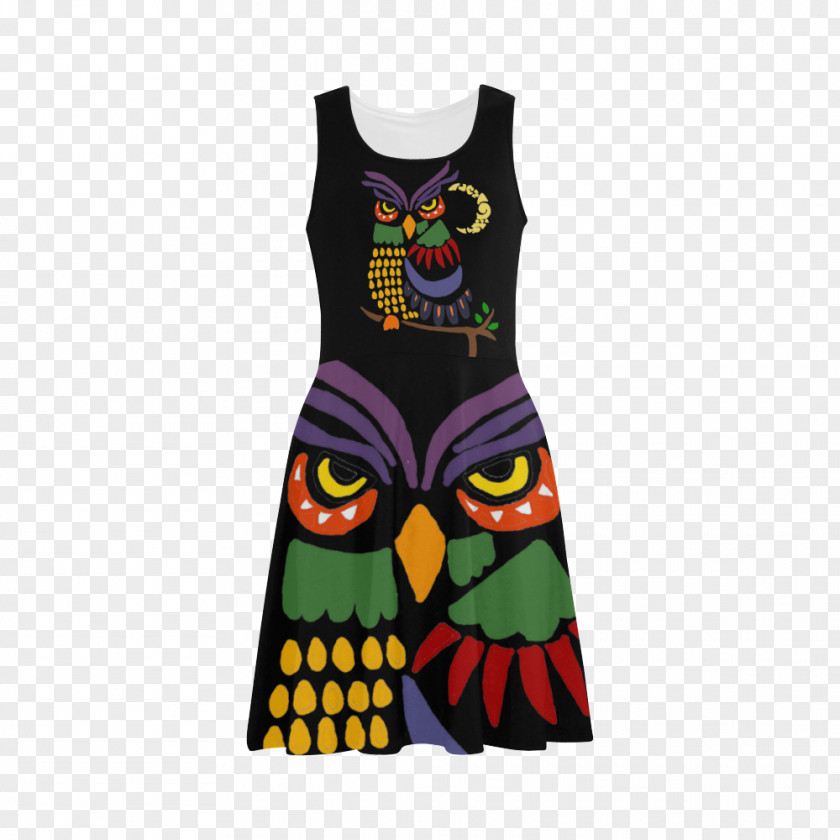 Owl Moon T-shirt Clothing Gilets Dress PNG
