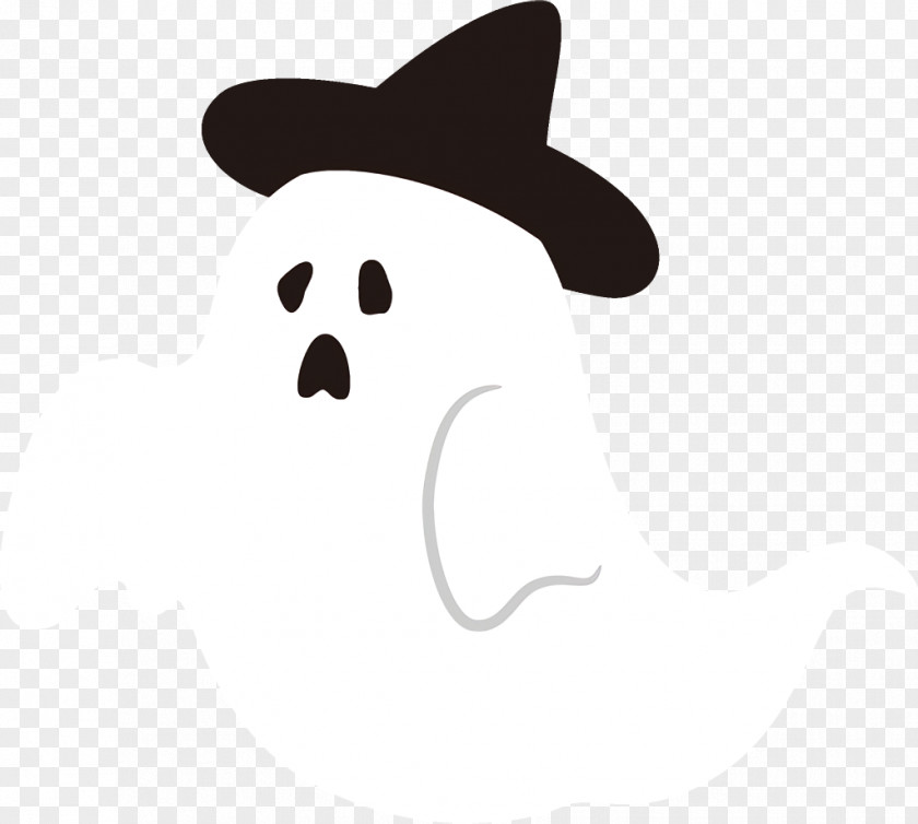 Smile Logo Ghost Halloween PNG