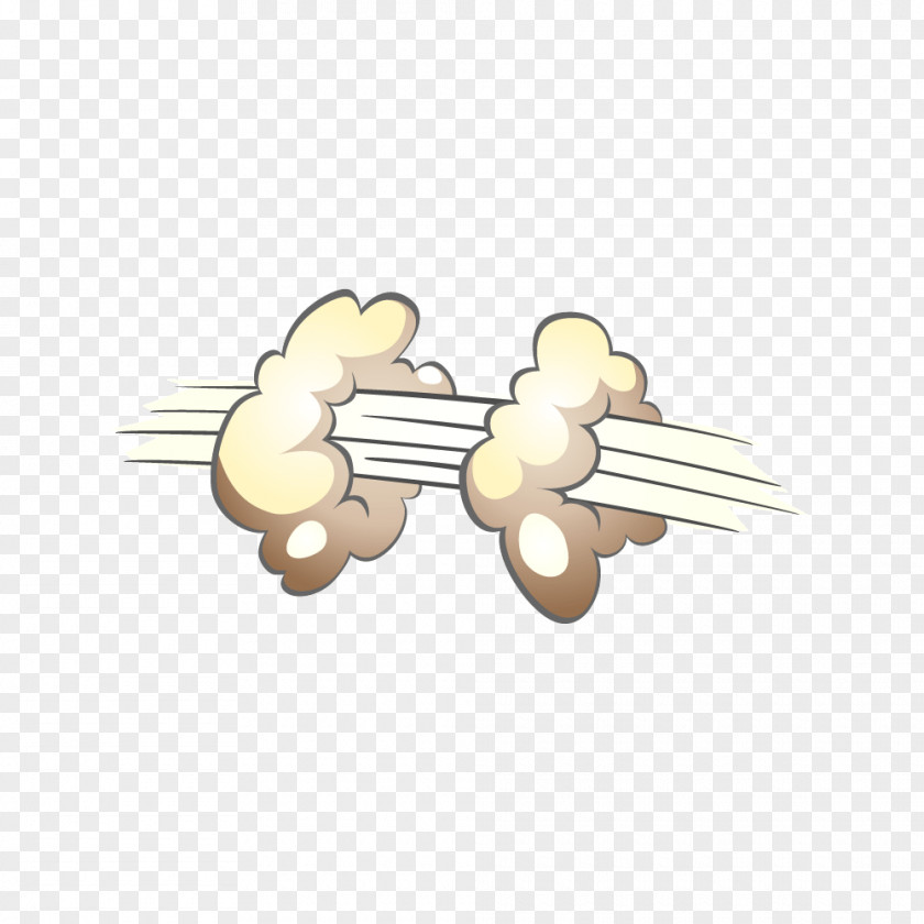 Cartoon Air Explosion Fog PNG