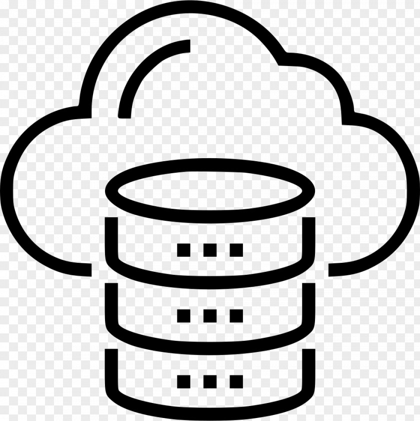 Cloud Computing Database Storage PNG