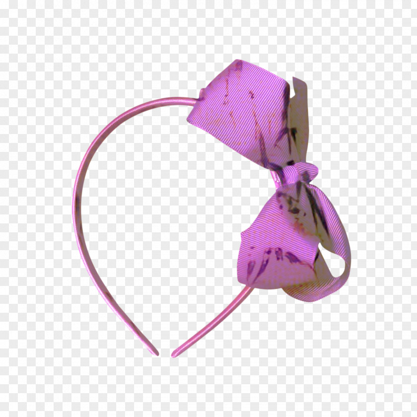 Headpiece Ribbon Lilac PNG