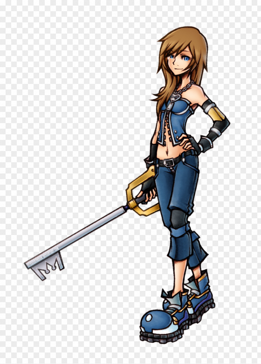 Old-aged Kingdom Hearts Birth By Sleep III Final Mix Sora PNG