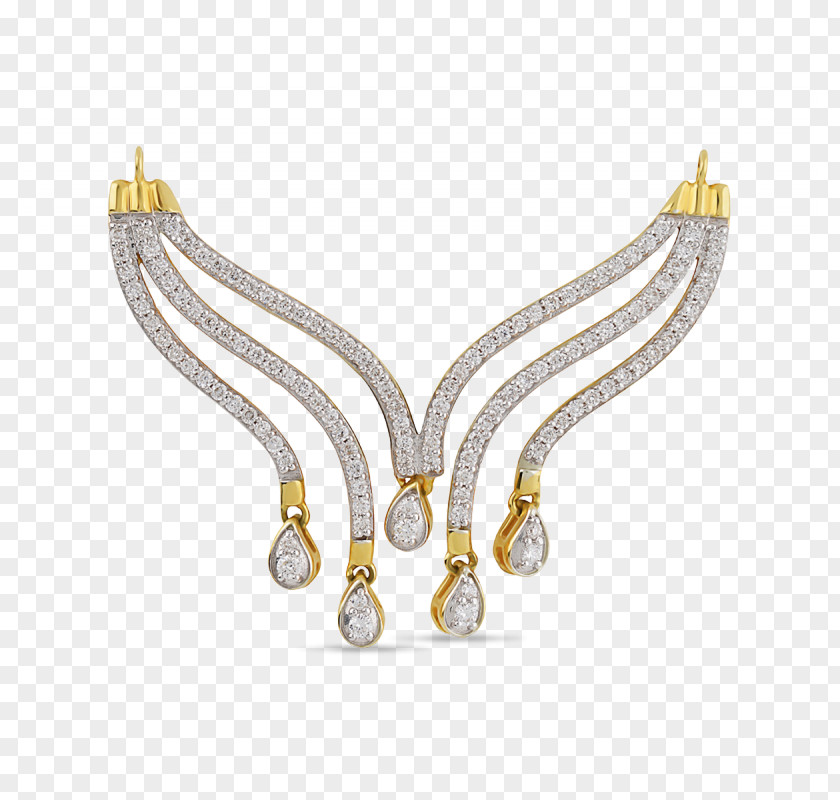 Orra Jewellery Necklace Earring Mangala Sutra Gold PNG