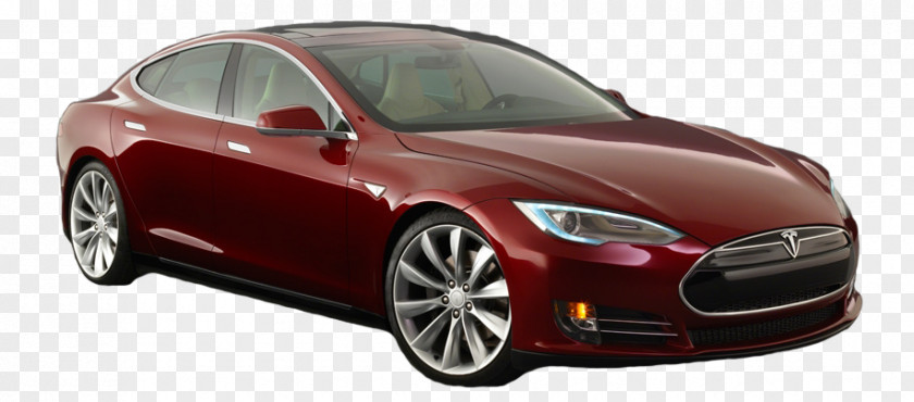 Tesla Electric Vehicle Motors Car Model 3 PNG