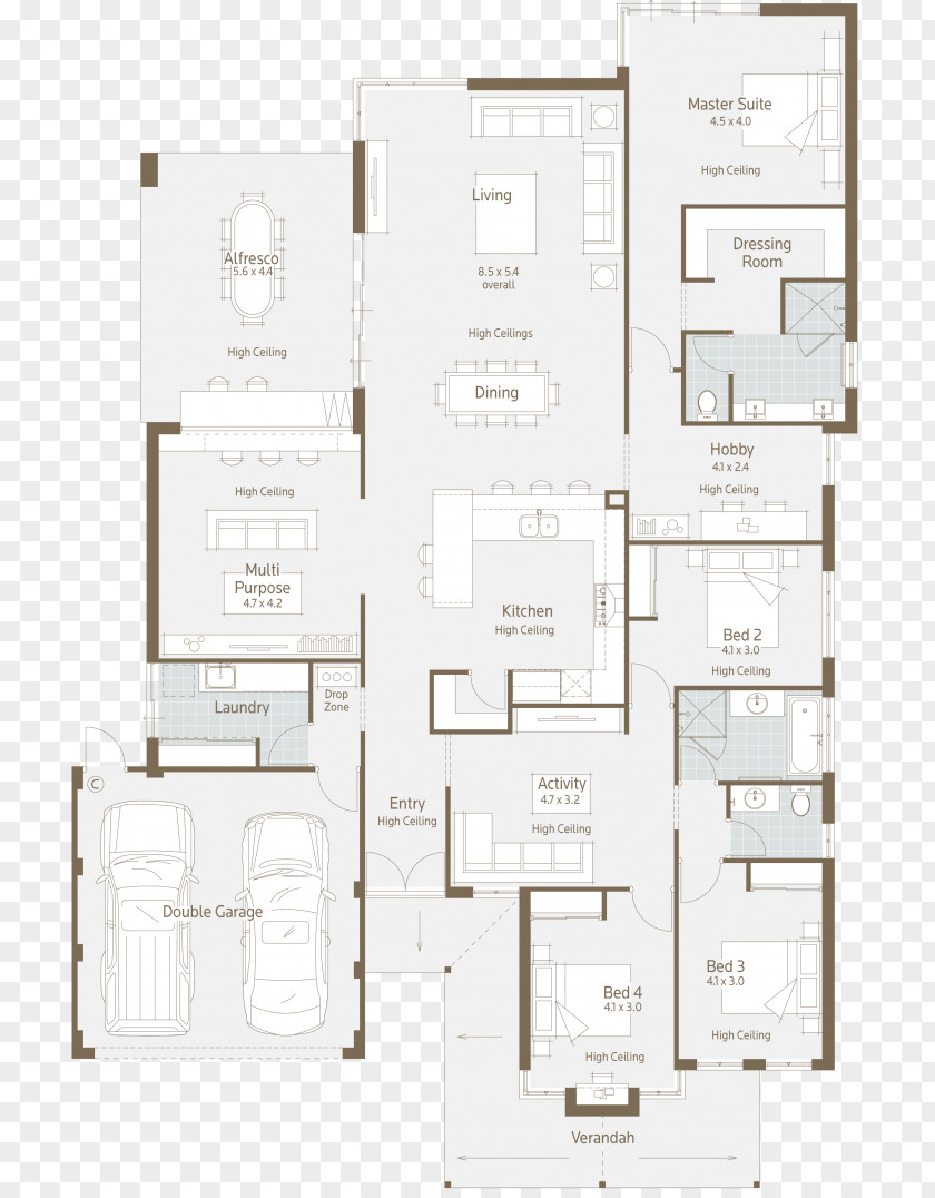 Nice House Plan Floor Interior Design Services PNG