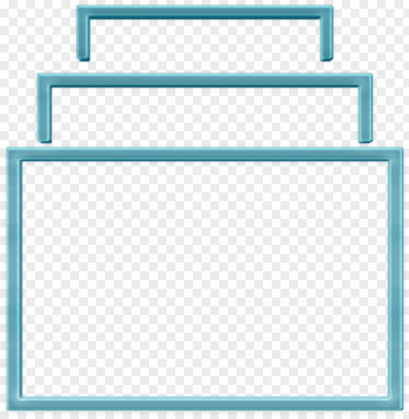 Rectangle Icon IOS7 Set Lined 1 List PNG