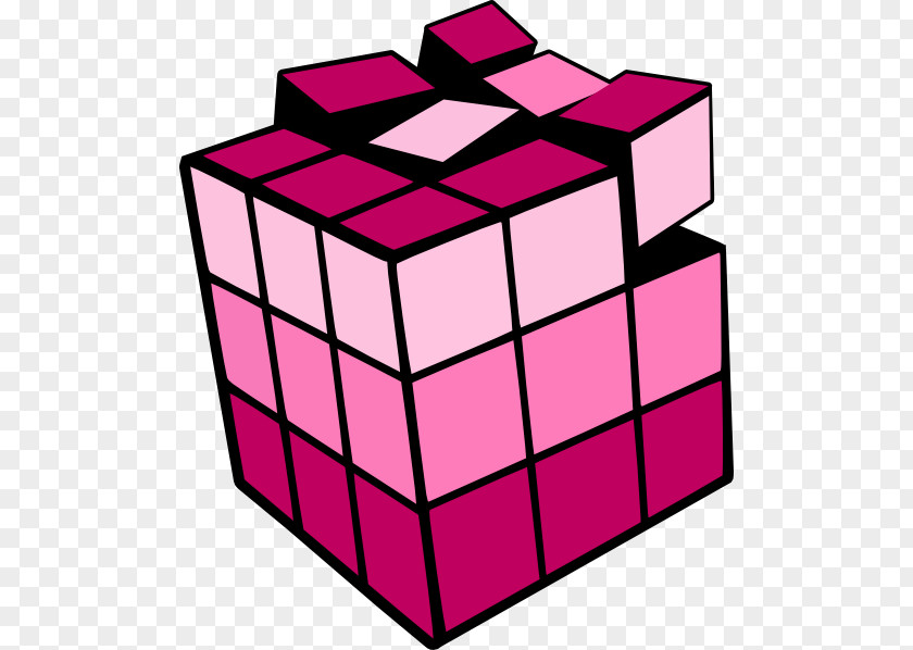 Rubik's Cube Three-dimensional Space Clip Art PNG