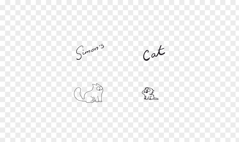 Simons Cat Logo Brand Font PNG