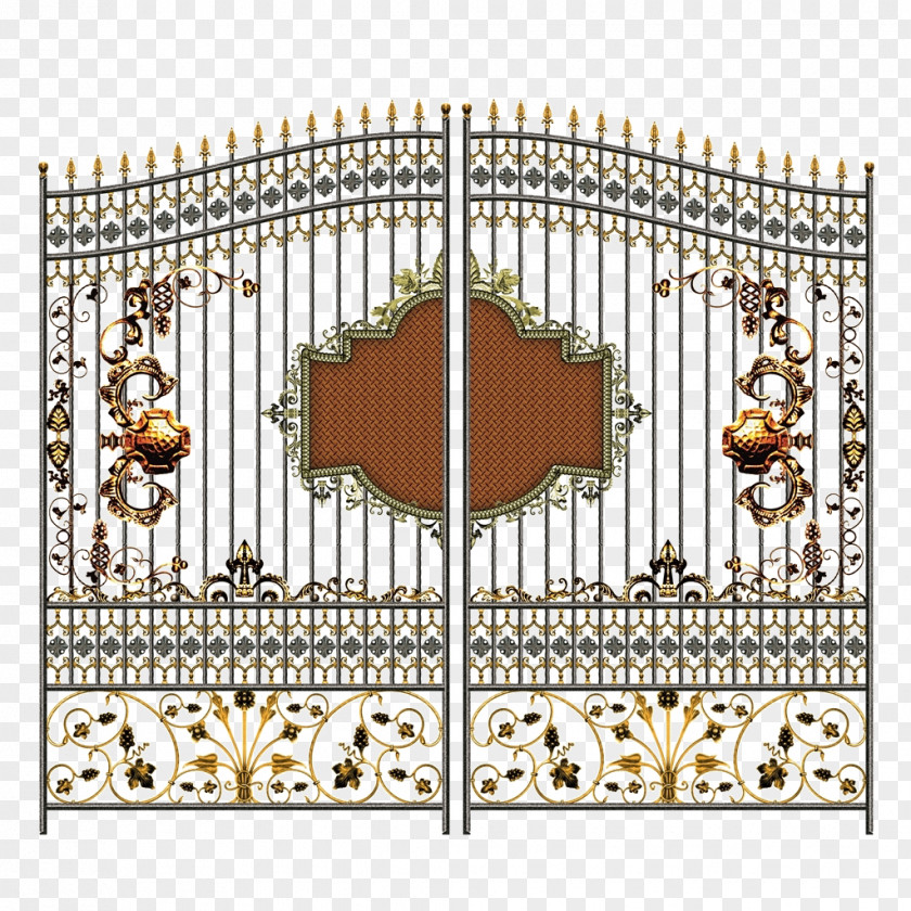 European Iron Gate Download Computer File PNG