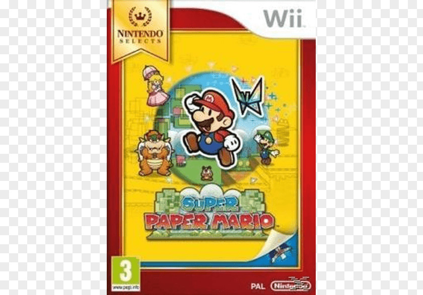 Mario Super Galaxy 2 New Bros Paper PNG