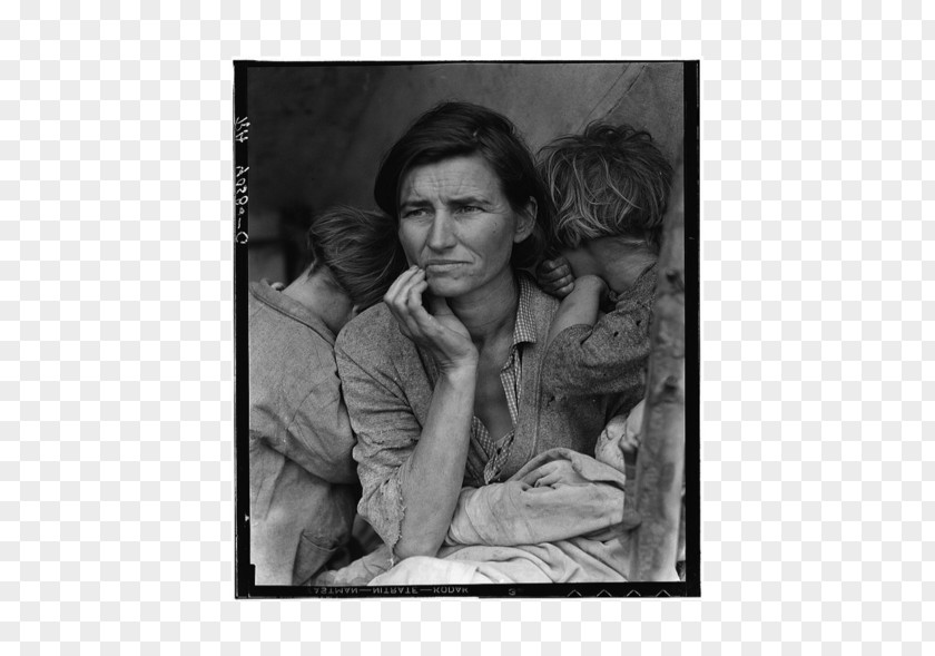 Mother Children Dorothea Lange United States Migrant The Great Depression PNG
