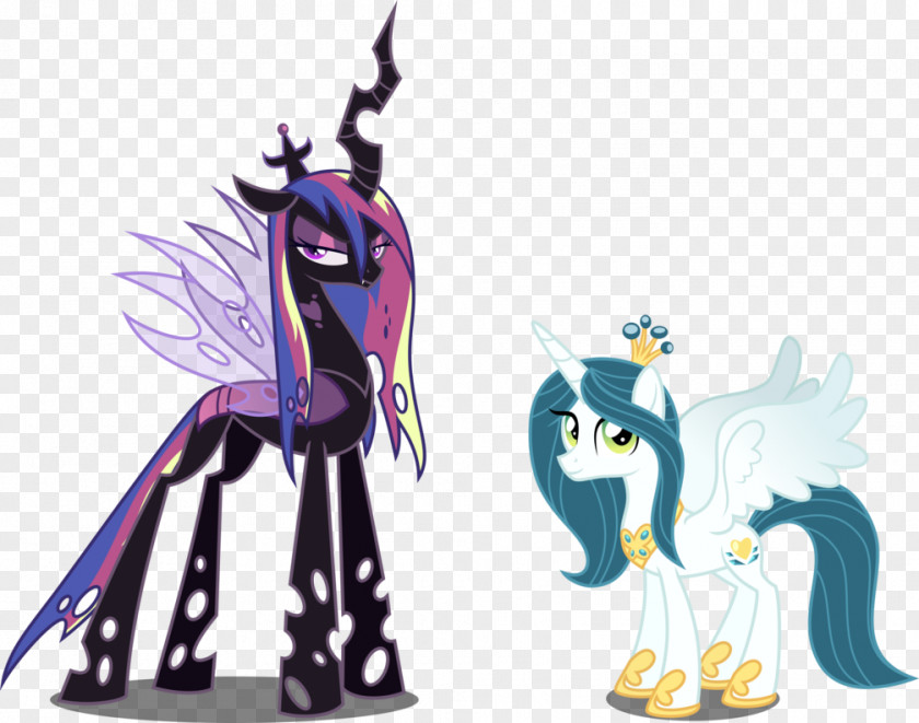 My Little Pony Princess Cadance Queen Chrysalis Winged Unicorn PNG