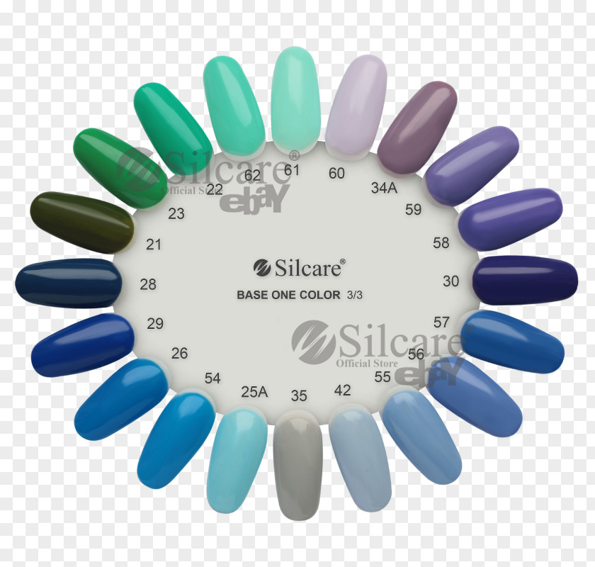 Nail Lakier Hybrydowy Color Chart Lacquer PNG