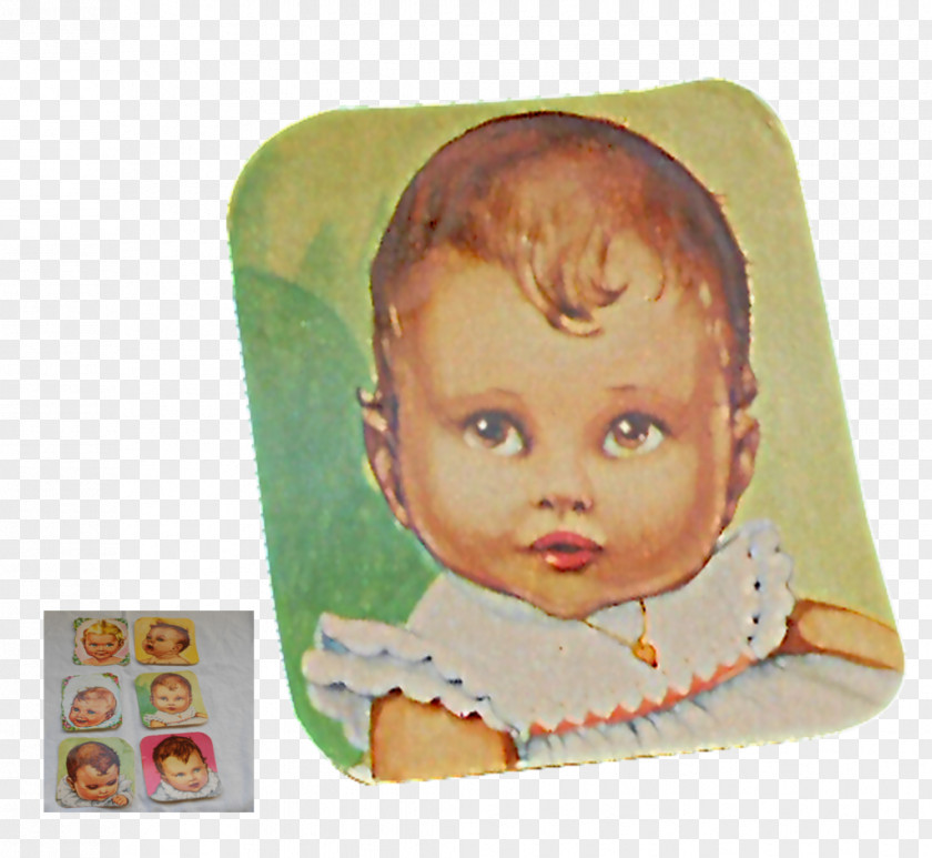 Old Stamp Cheek Toddler Infant PNG