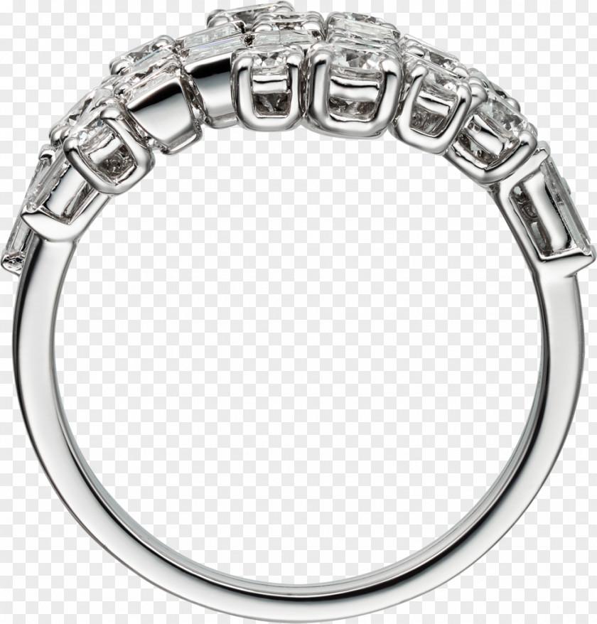 Ring Cartier Diamond Gold Brilliant PNG
