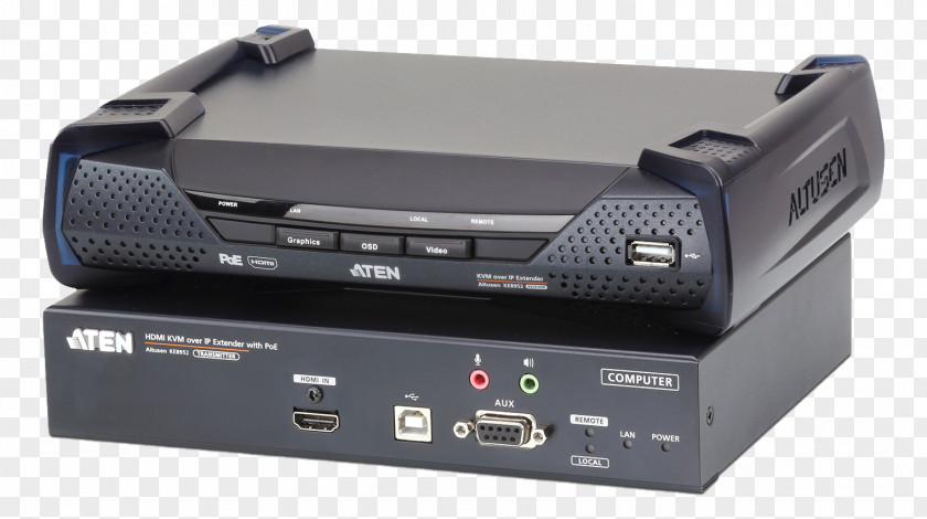USB KVM Switches HDMI Internet Protocol Computer Monitors ATEN International PNG