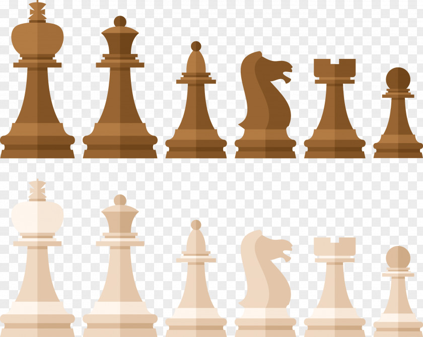 Vector Chess Piece Xiangqi Staunton Set PNG