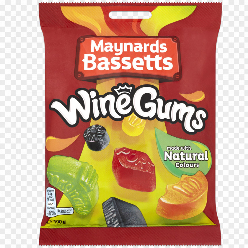 Chewing Gum Wine Maynards Bassett's PNG