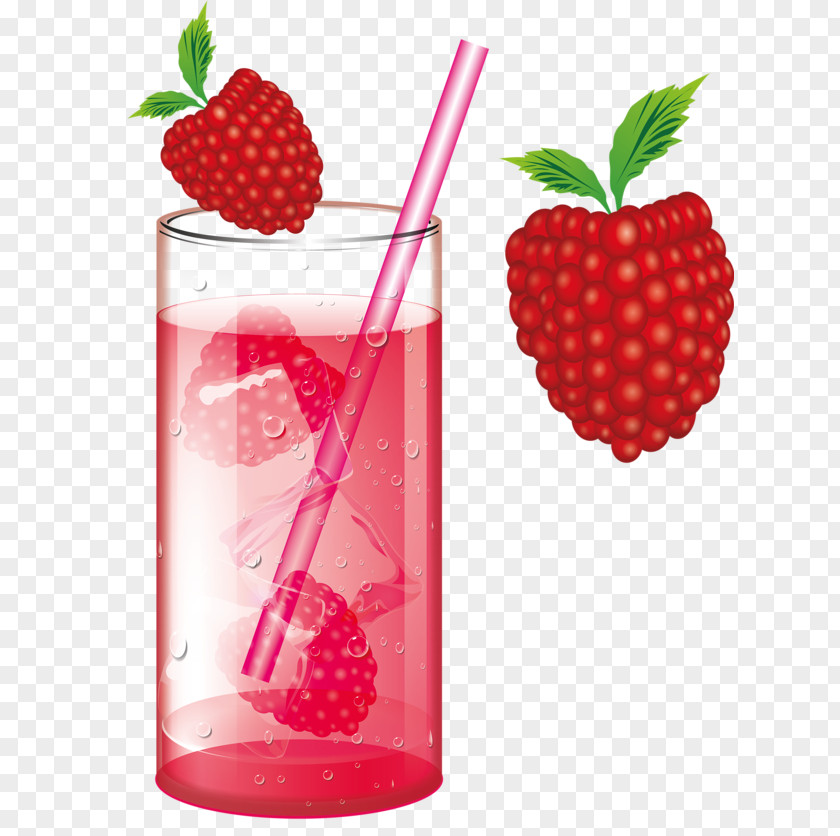 Cocktail Garnish Strawberry Juice PNG