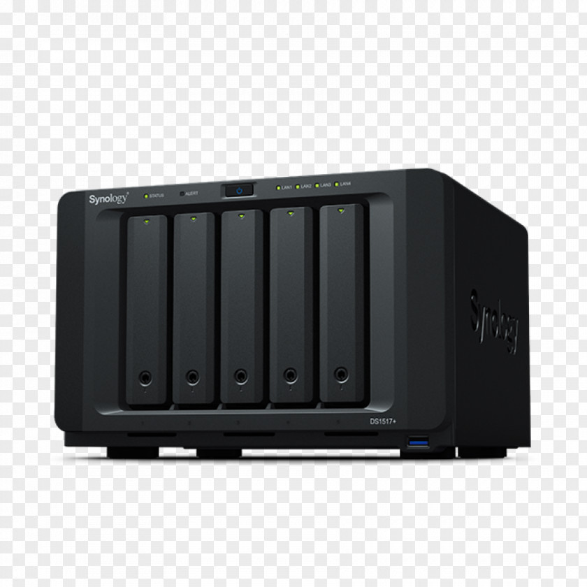 External Storage NAS Server Casing Synology DiskStation DS1517+ Network Systems Inc. Hard Drives DS212j PNG