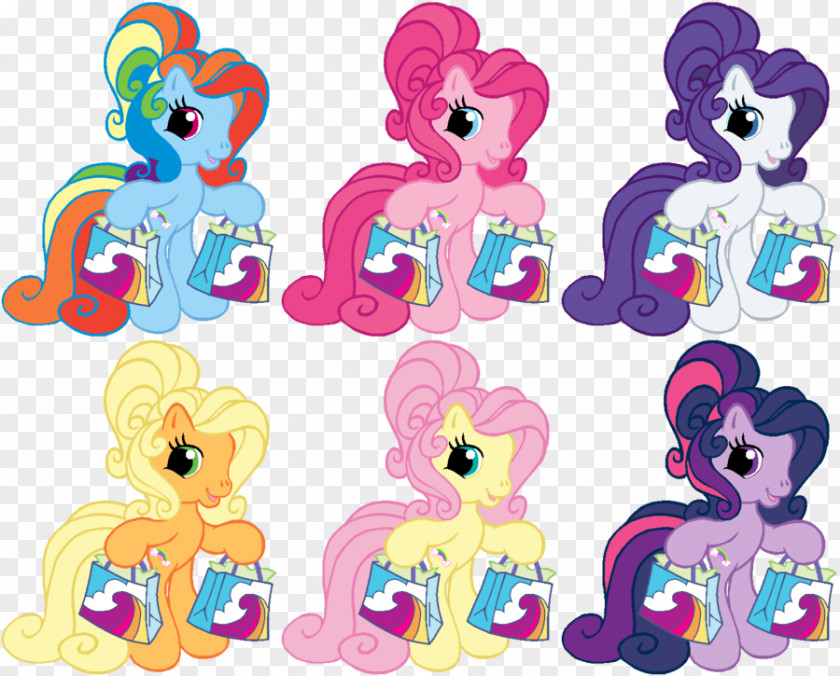 Horse Pony Pinkie Pie Rarity Rainbow Dash PNG