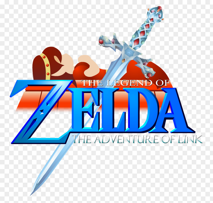 The Adventure Of Link Zelda II: Logo Video Games Nintendo Entertainment System PNG