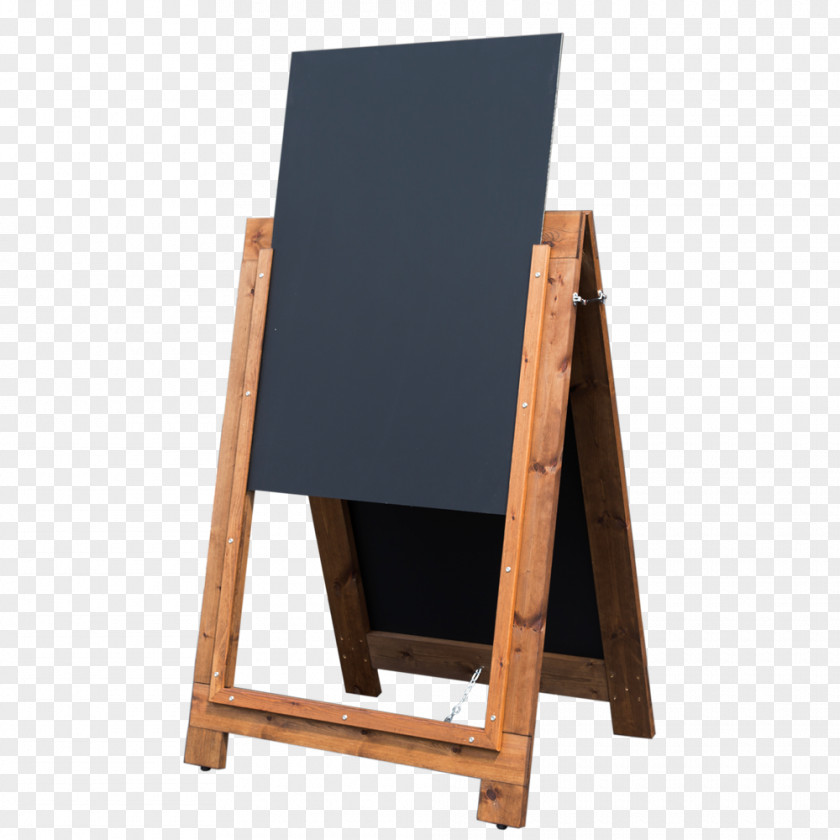 Chalk Board Blackboard Picture Frames Wood Estand A-frame PNG