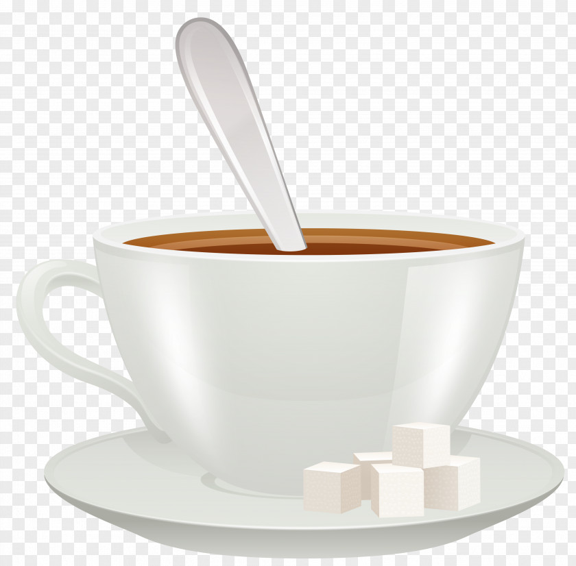 Coffee Cup Vector Clipart White Ristretto Espresso Cappuccino PNG