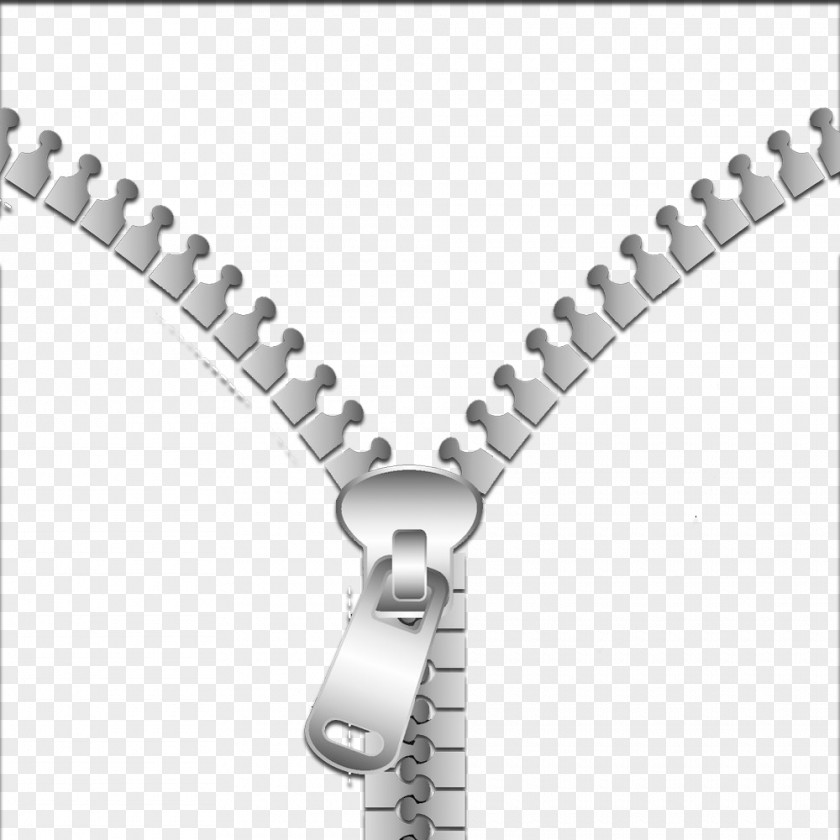 Half Of The Zipper Pull Clip Art PNG