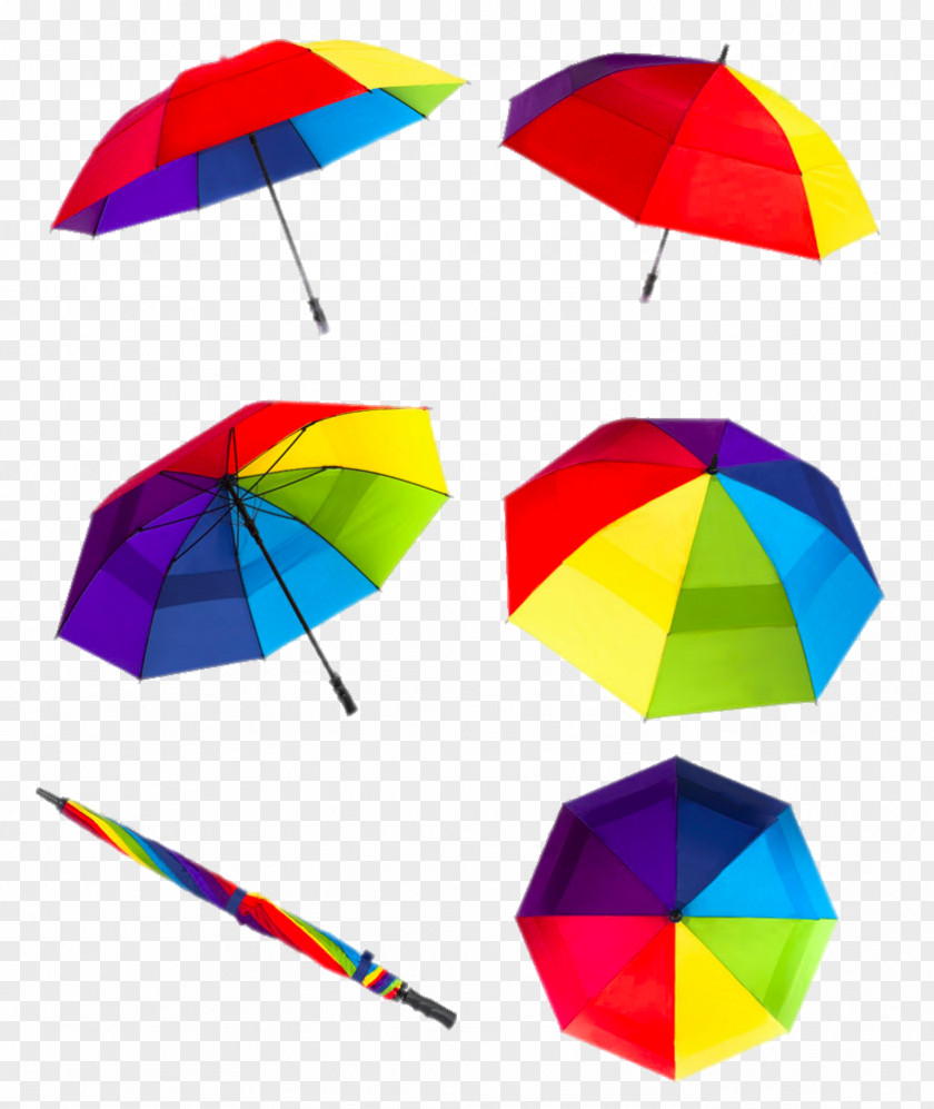 Rainbow Umbrella Stock Photography Download PNG