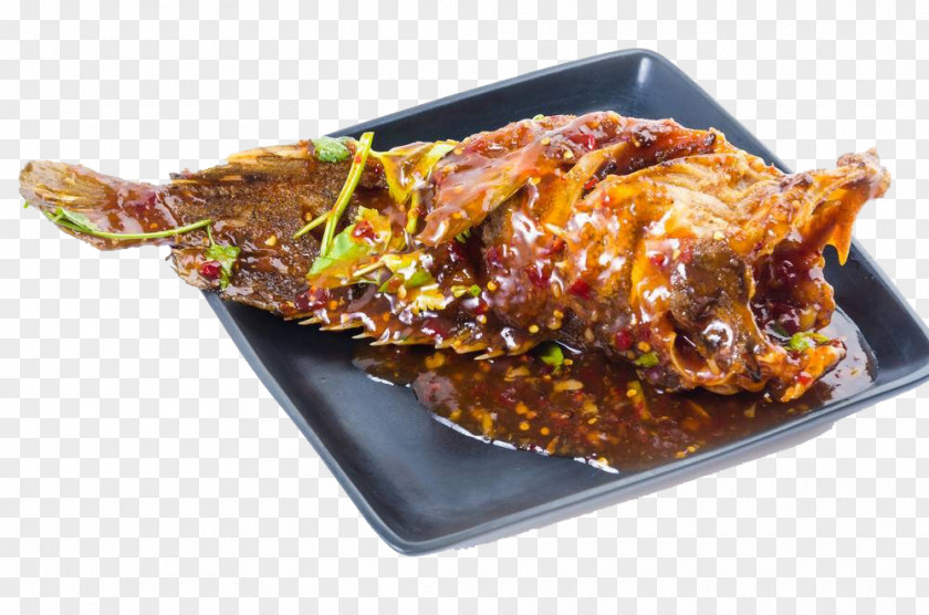 Spicy Fried Fish Thai Cuisine Pescado Frito Frying PNG