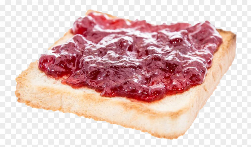 Toast With Jam Breakfast Marmalade White Bread Baked Beans PNG