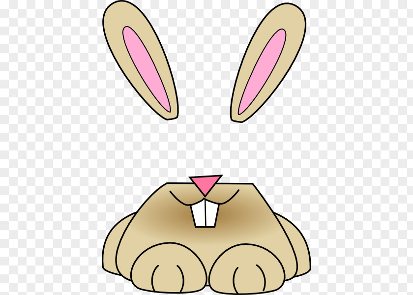 Bunny Ear Easter Coloring Book Rabbit Drawing Cartoon PNG