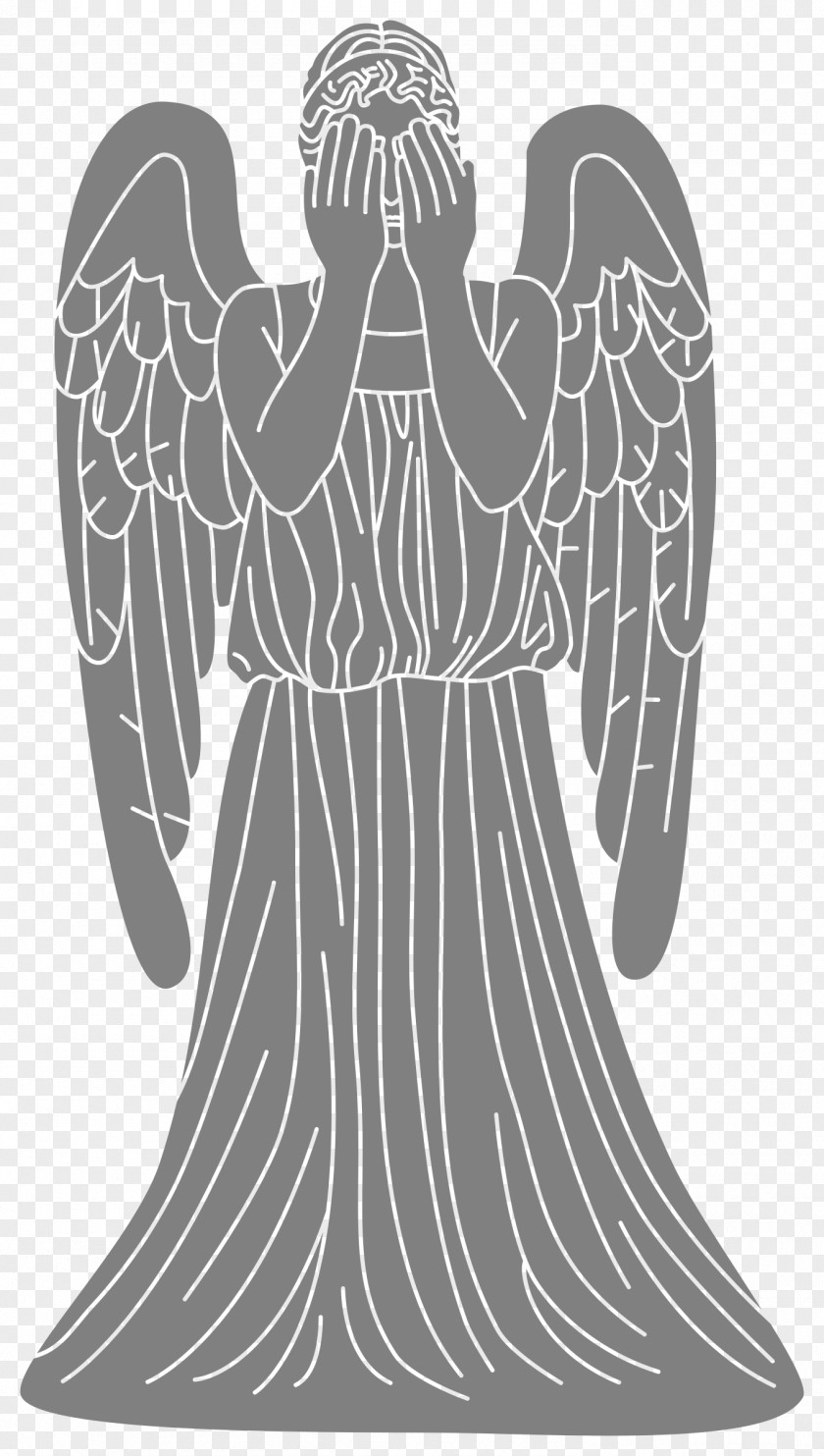 Doctor Weeping Angel Cartoon Clip Art PNG