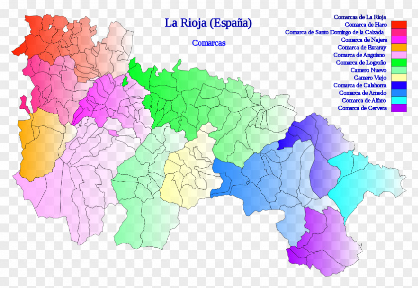 Map Rioja Baja Comarca Of La (Spain) Errioxa Garaia De Santo Domingo Calzada PNG