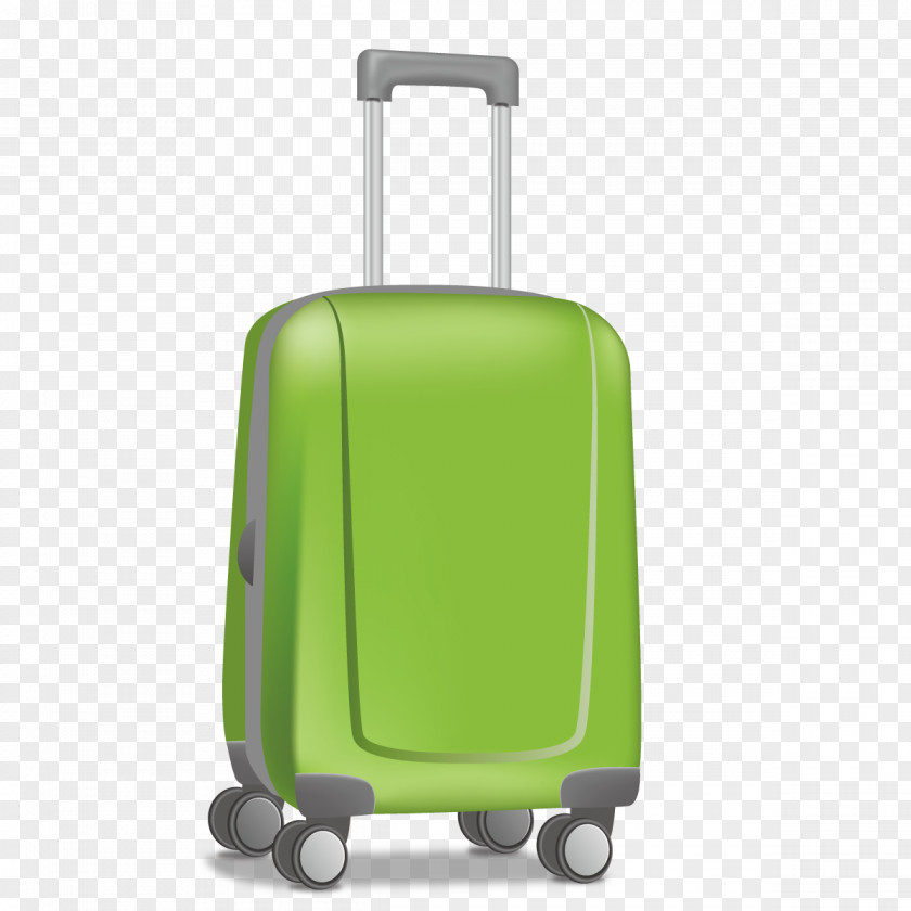 Vector Suitcase Hand Luggage Baggage Travel PNG