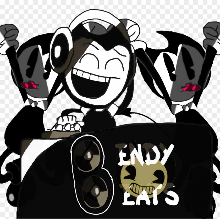 Bendy And The Ink Machine Drawing Fan Art PNG