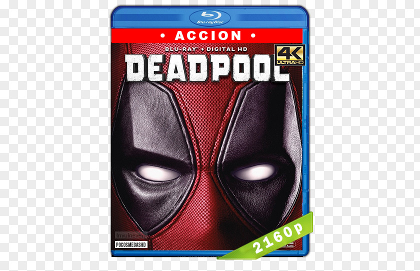 Deadpool Dual Sword Blu-ray Disc Product 20th Century Fox Font PNG